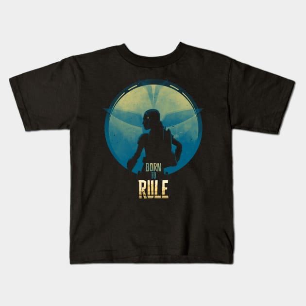 Born To Rule Kids T-Shirt by teesgeex